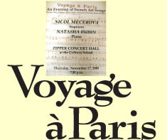Voyage a Paris art